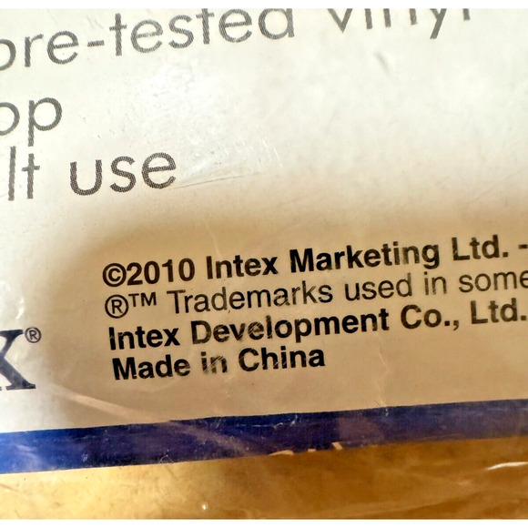 Pool Float Air Mattress Lounge Intex Wet Set 72" x 27" Orange 2010 Summer New - Picture 5 of 6